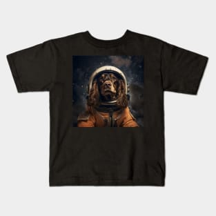 Astro Dog - English Cocker Spaniel Kids T-Shirt